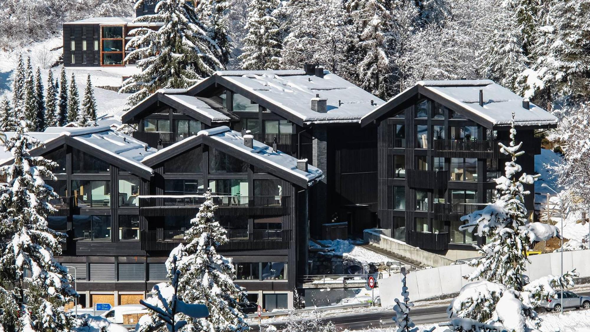 Black Summit Boutique Resort Laax Eksteriør billede