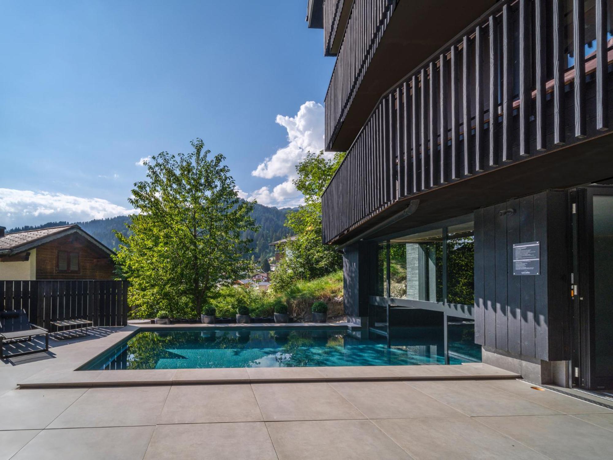 Black Summit Boutique Resort Laax Eksteriør billede